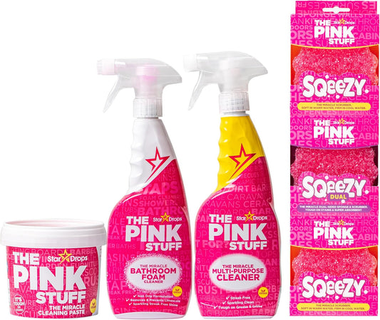 – the Pink Stuff Ultimate Cleaning Pack – Miracle Cleaning Paste, Multi-Purpose