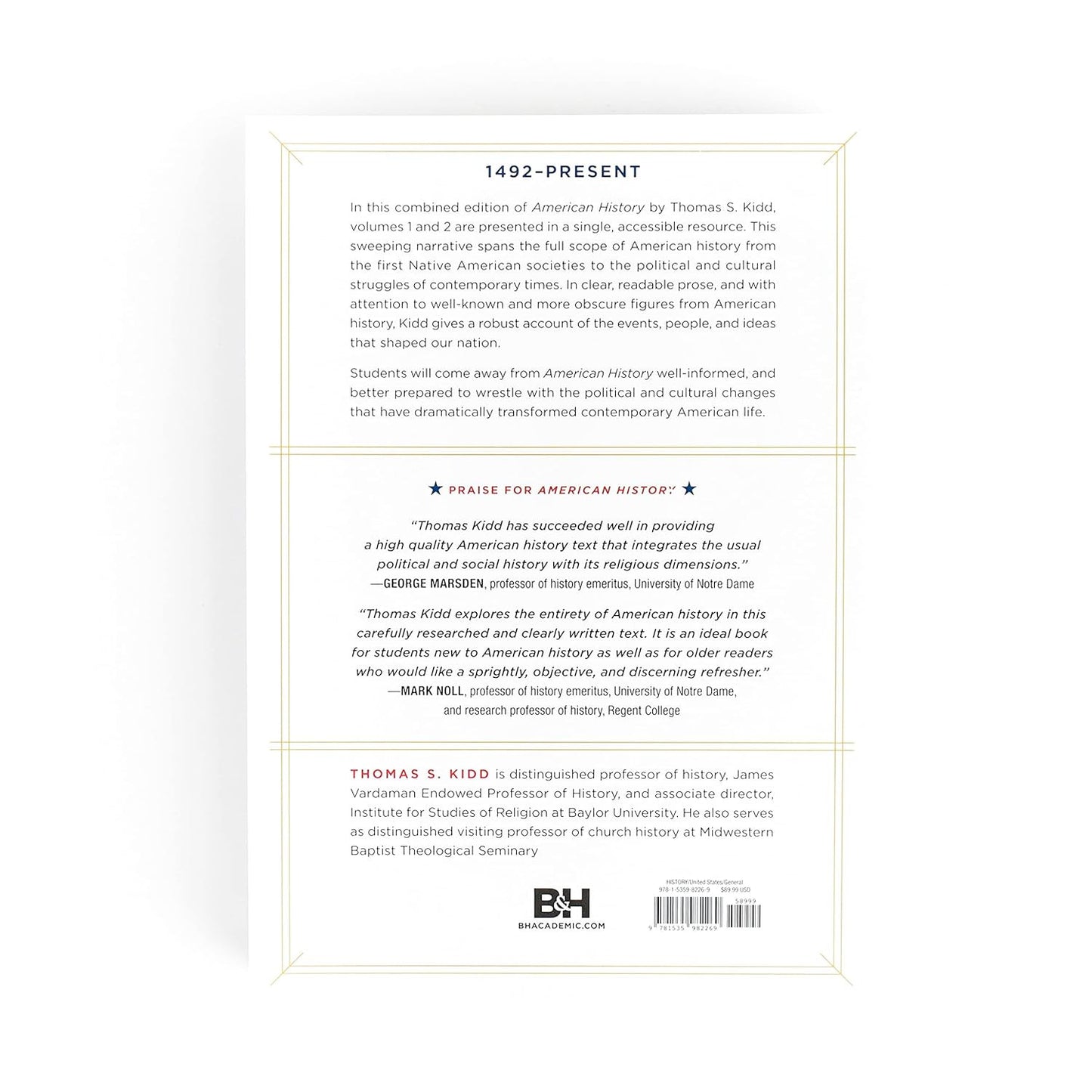 American History, Combined Edition: 1492 - Present