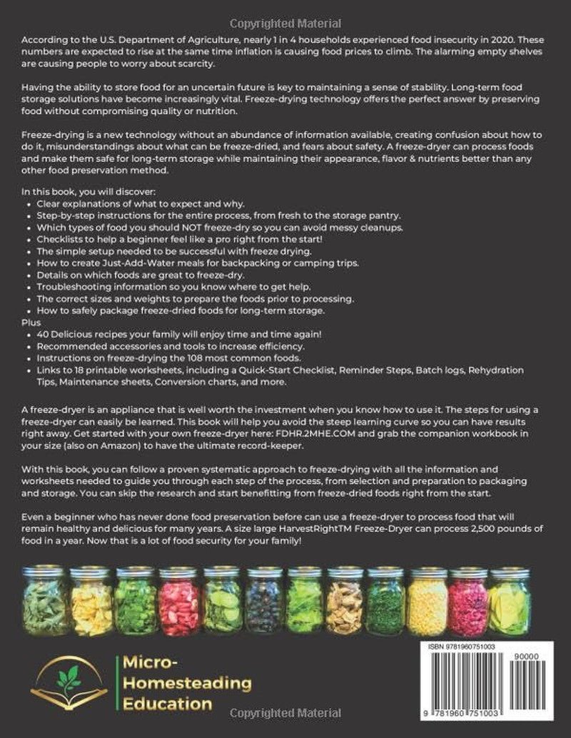 The Only Beginner Freeze Drying Book You'Ll Ever Need: Learn the Simple Process