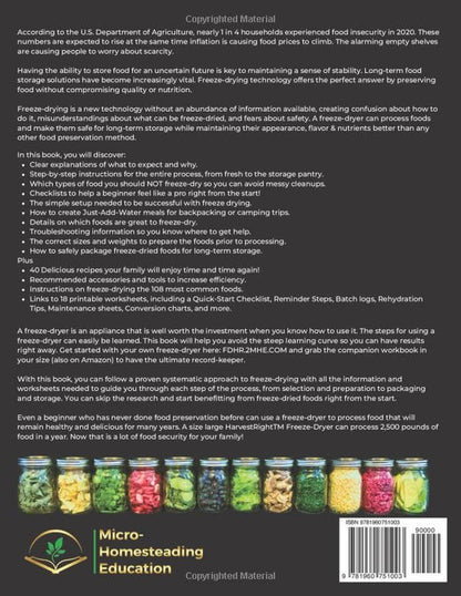 The Only Beginner Freeze Drying Book You'Ll Ever Need: Learn the Simple Process