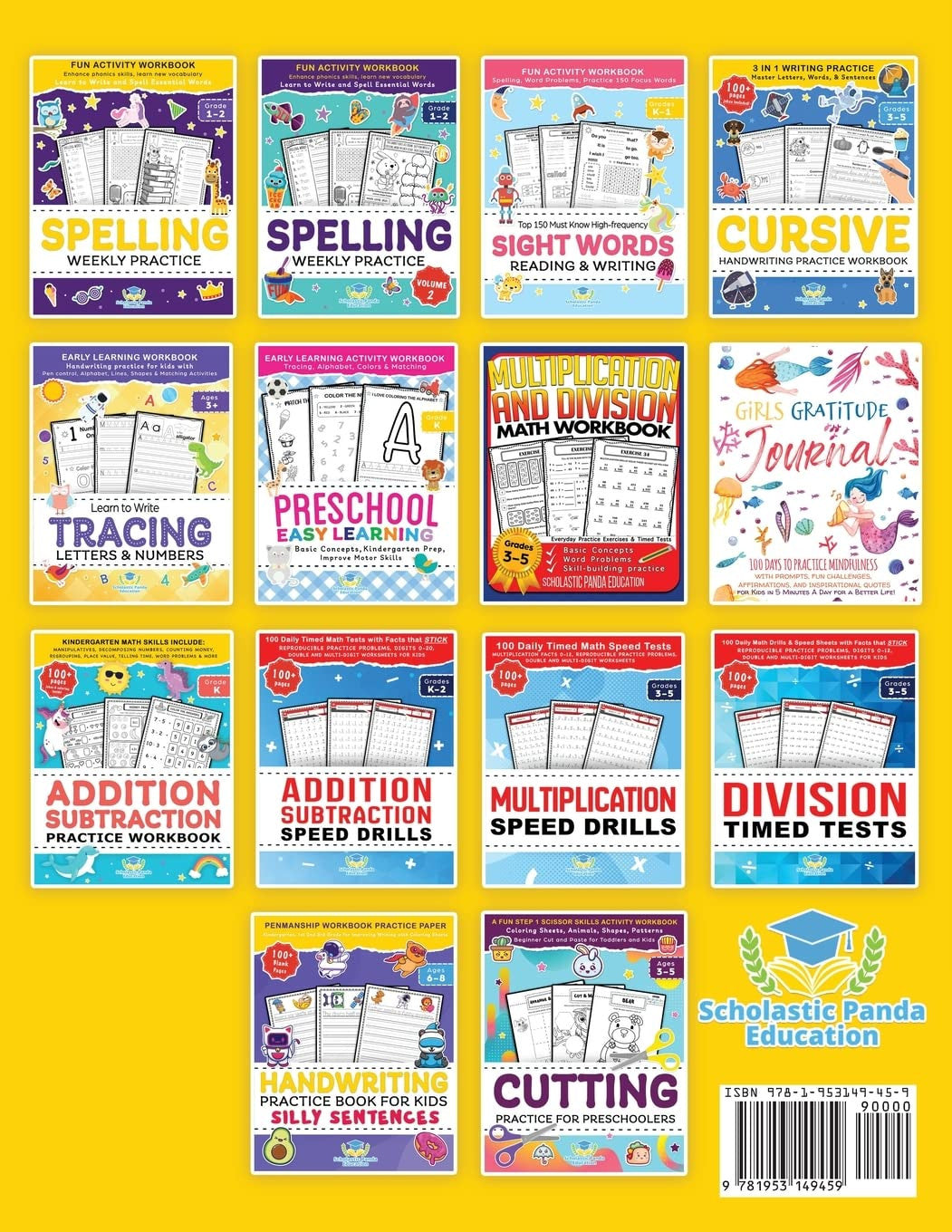 Spelling Weekly Practice for 3Rd Grade: Vocabulary Builder Workbook to Learn to