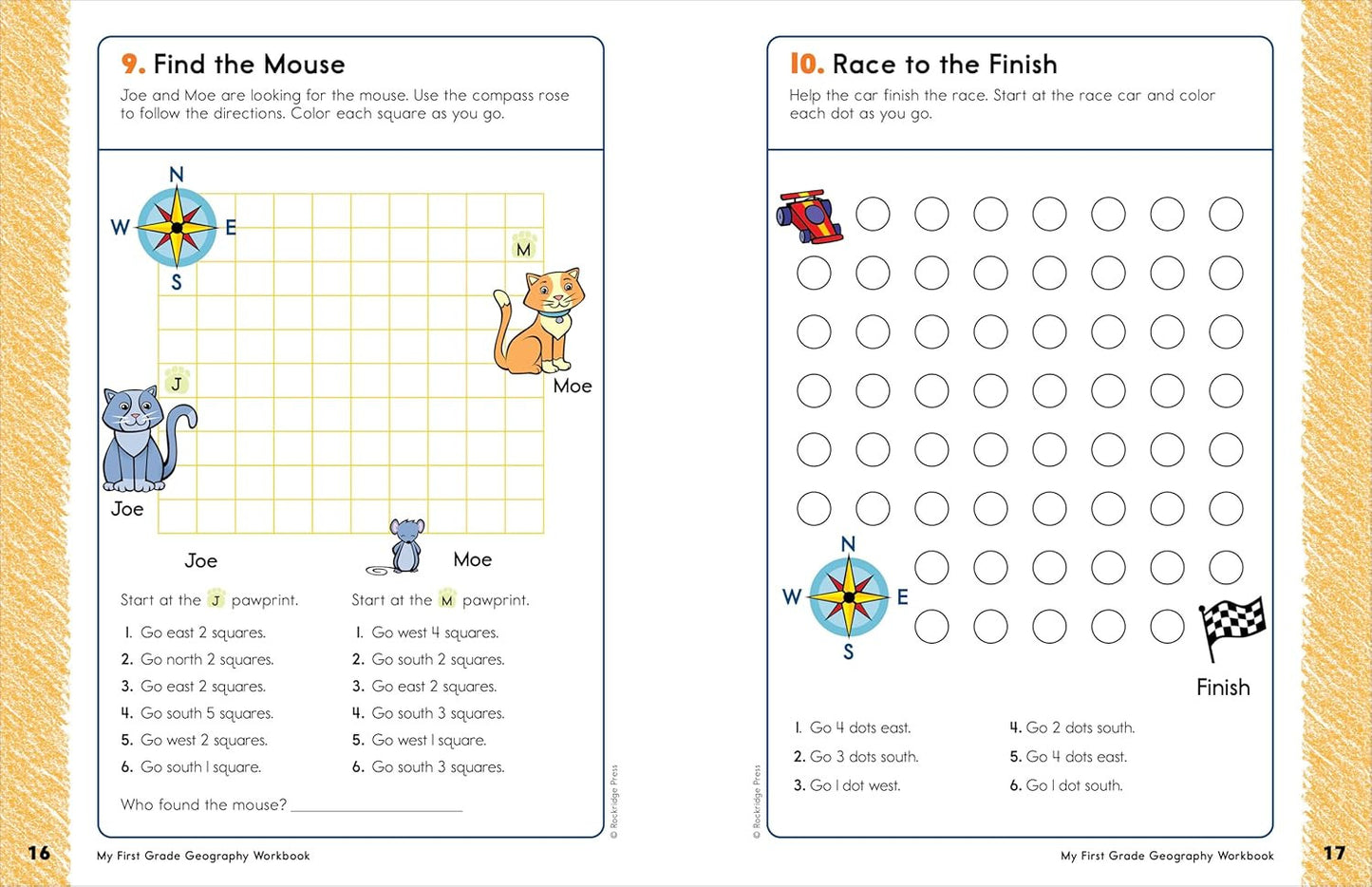 My First Grade Geography Workbook: 101 Games & Activities to Support First Grade