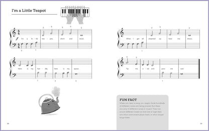 My First Piano Sheet Music: Easy, Fun-To-Play Popular Songs for Kids