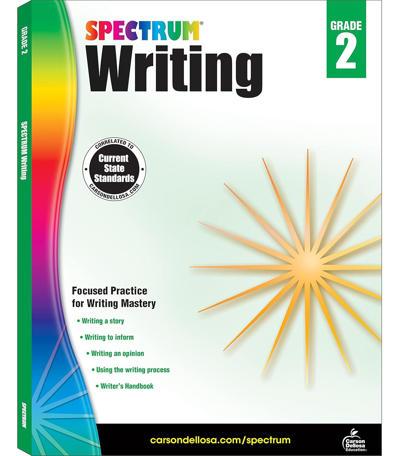 Spectrum Writing Workbook Grade 2, Ages 7 to 8, Second Grade Writing Workbook, I