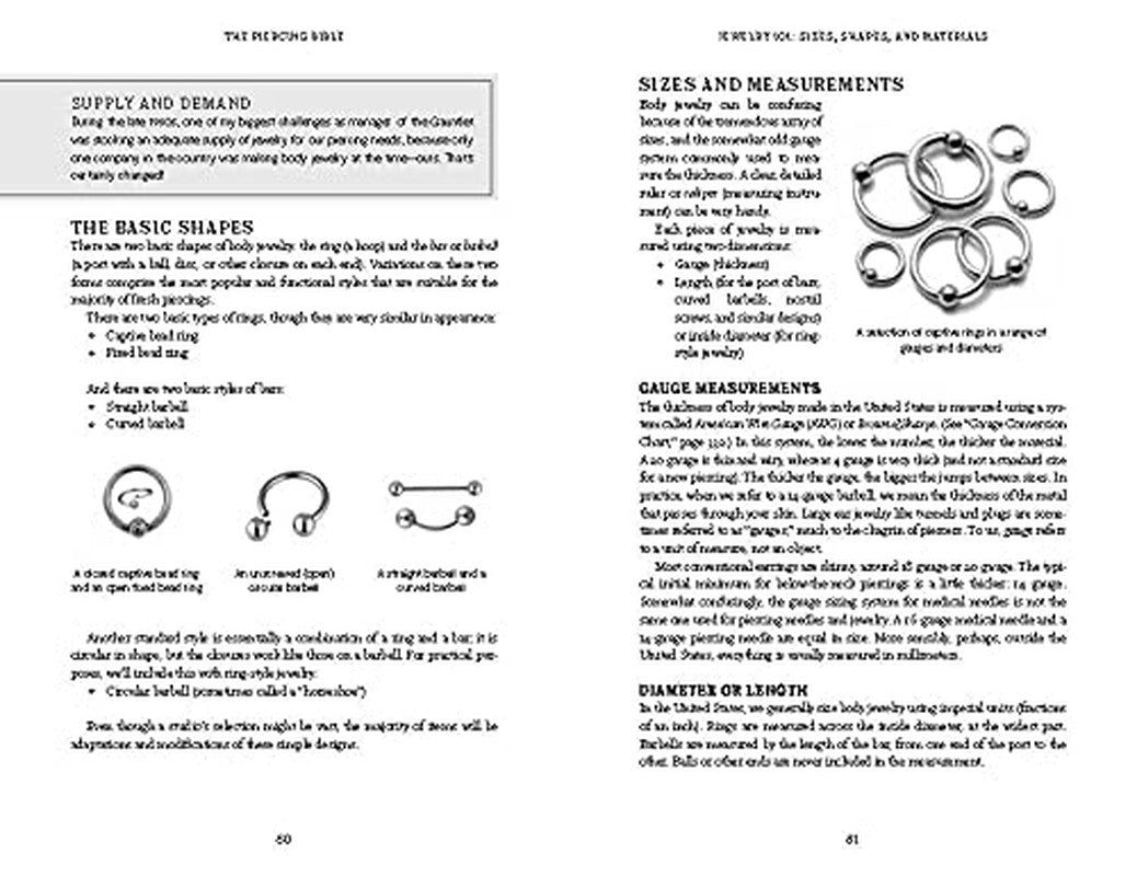 The Piercing Bible, Revised and Expanded: the Definitive Guide to Safe Piercing