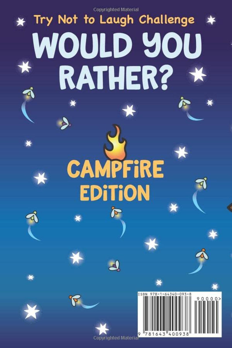 Try Not to Laugh Challenge Would You Rather? Campfire Edition: a Camping-Themed