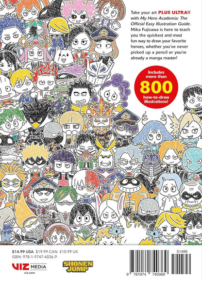 My Hero Academia: the Official Easy Illustration Guide