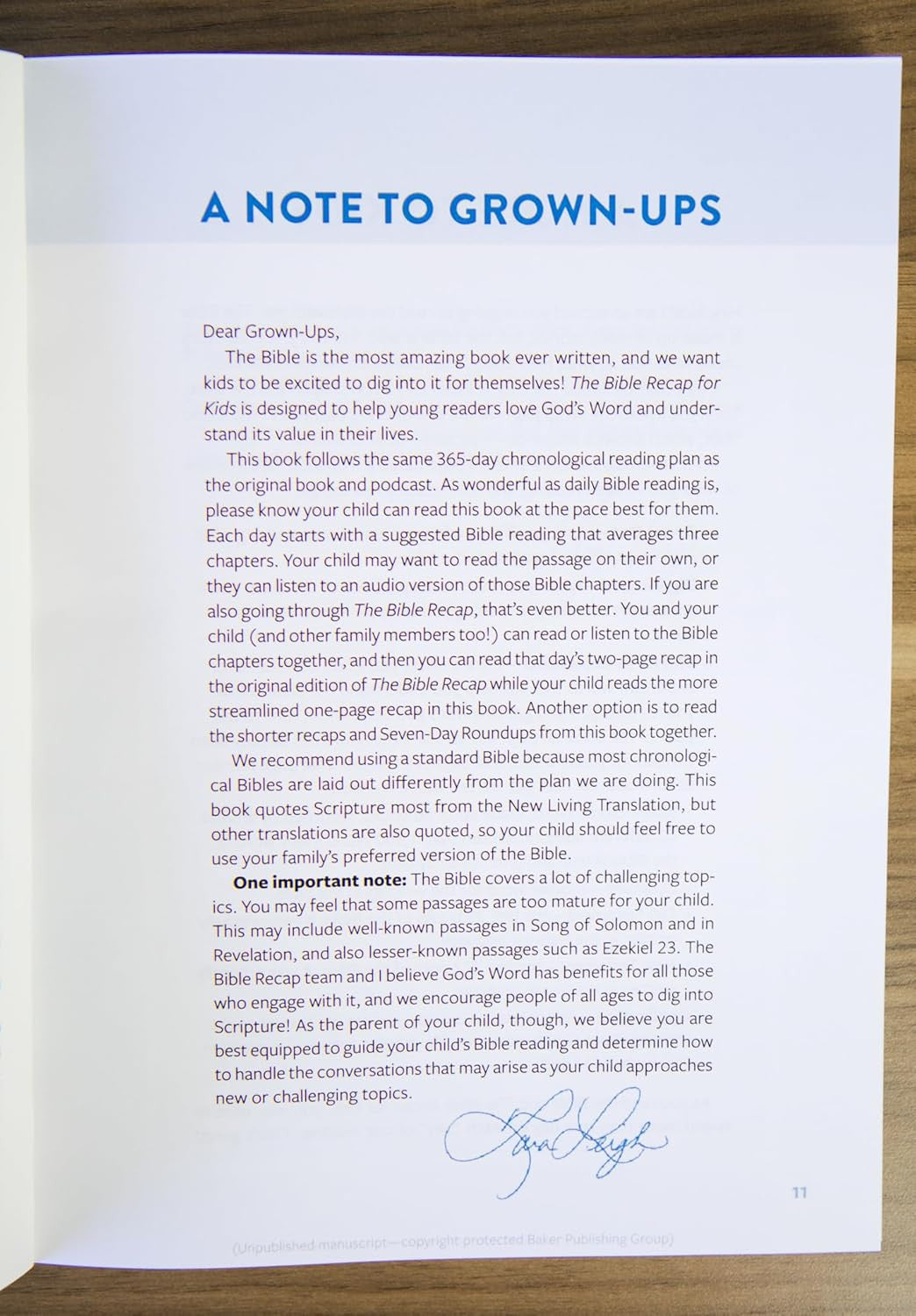 The Bible Recap for Kids: a 365-Day Guide through the Bible for Young Readers Ag