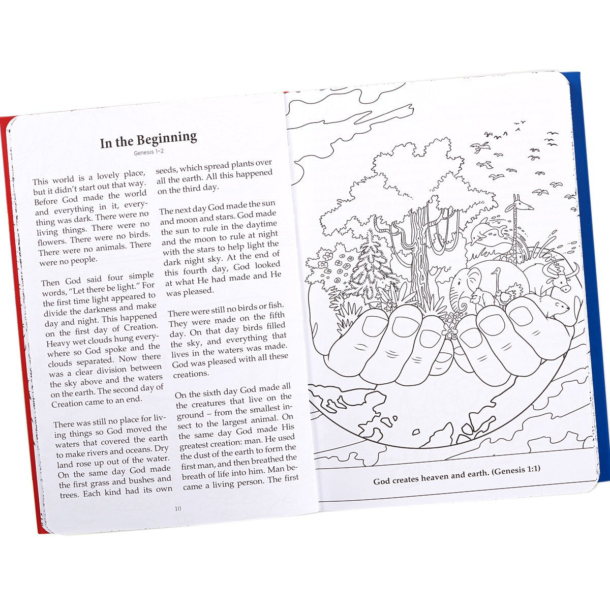 My Own Keepsake Bible: a Kids Bible Storybook to Color