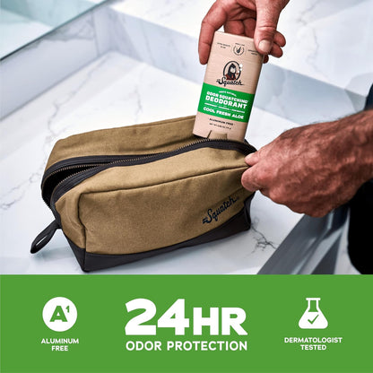 Natural Deodorant for Men - Odor-Squatching Aluminum Free - Cool Fresh Aloe (2.6