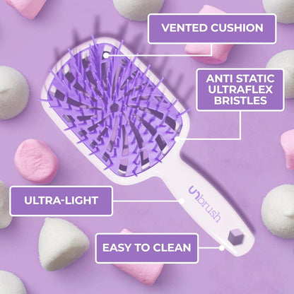 Unbrush plus — Curly Hair Brush for Gentle & Effective Detangling on Wet or Dry
