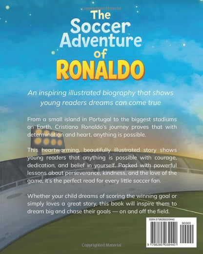 The Soccer Adventure of Ronaldo: Illustrated Soccer Book for Kids 5–9 | Inspirin
