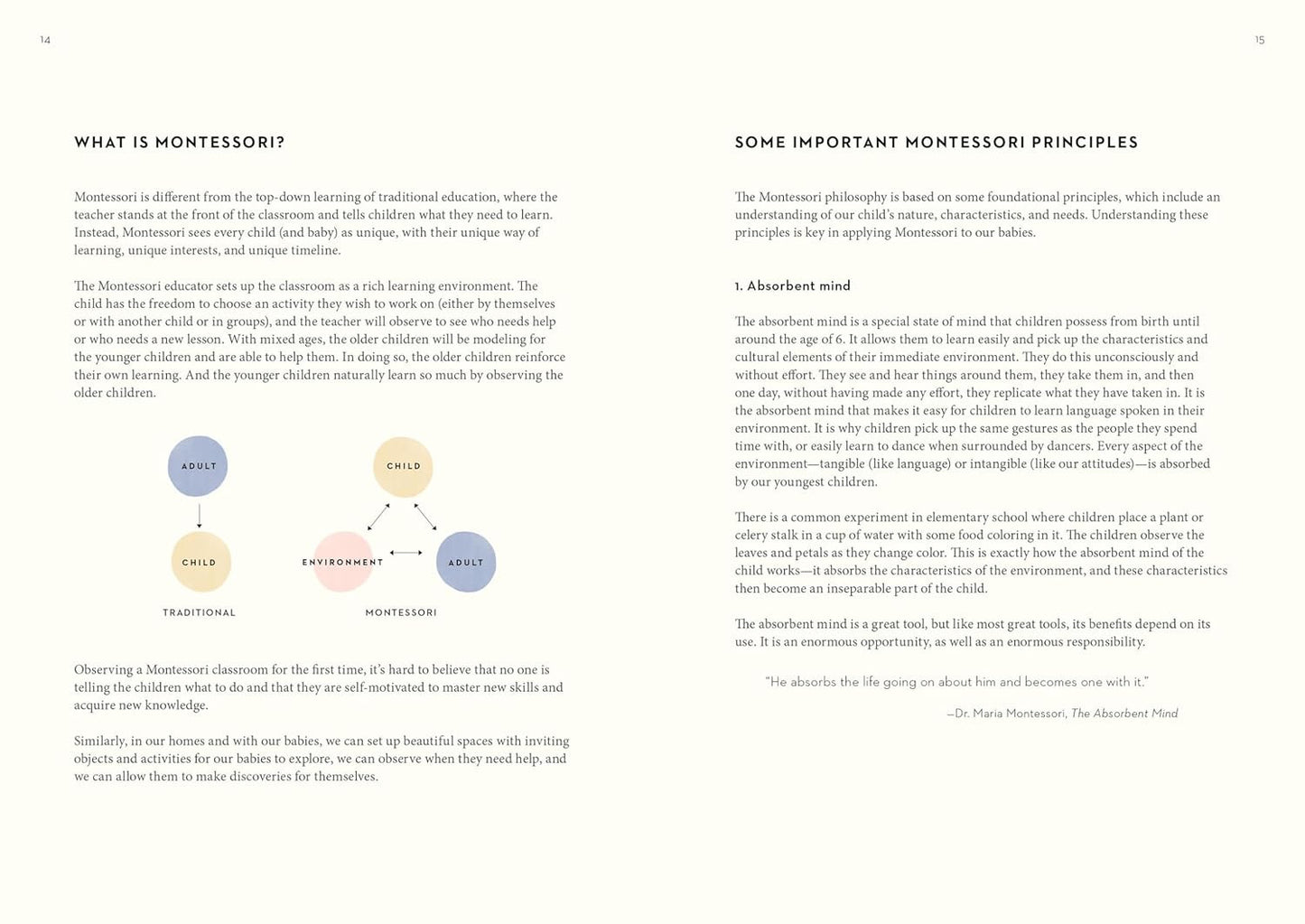 The Montessori Baby: a Parent'S Guide to Nurturing Your Baby with Love, Respect,