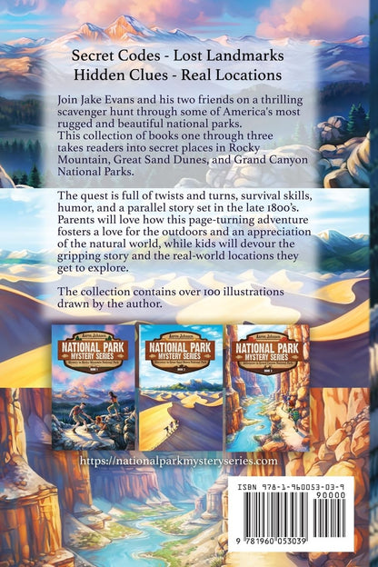 National Park Mystery Series - Books 1-3: Three Books in One Volume