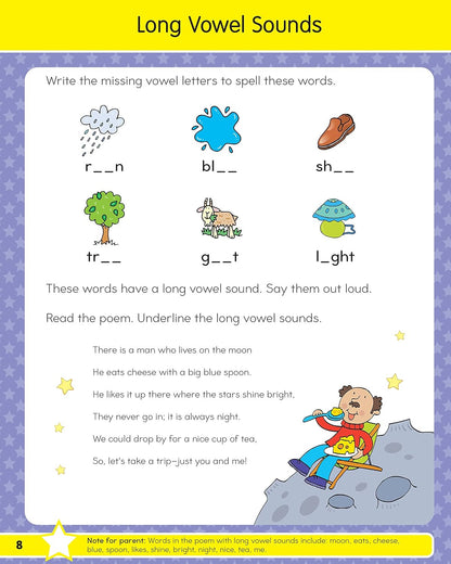 3Rd Grade BIG Workbook All Subjects for Kids 8 - 9 Includes 220+ Activities, Spe