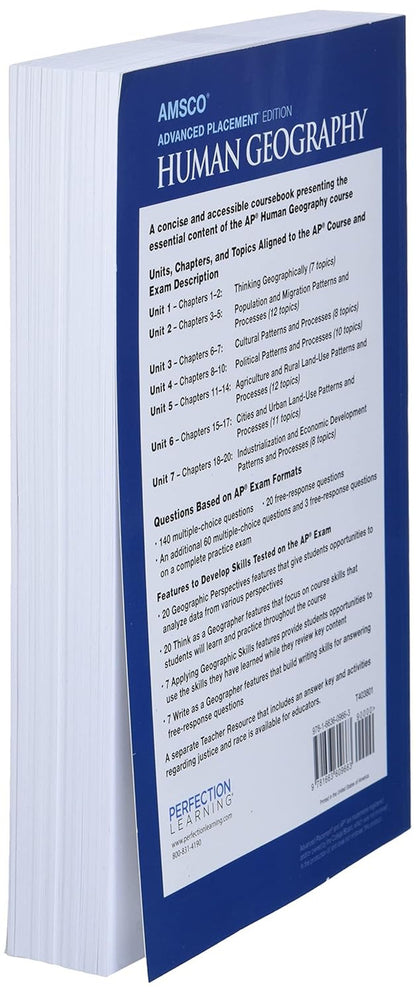 Advanced Placement Human Geography, 2Nd Edition