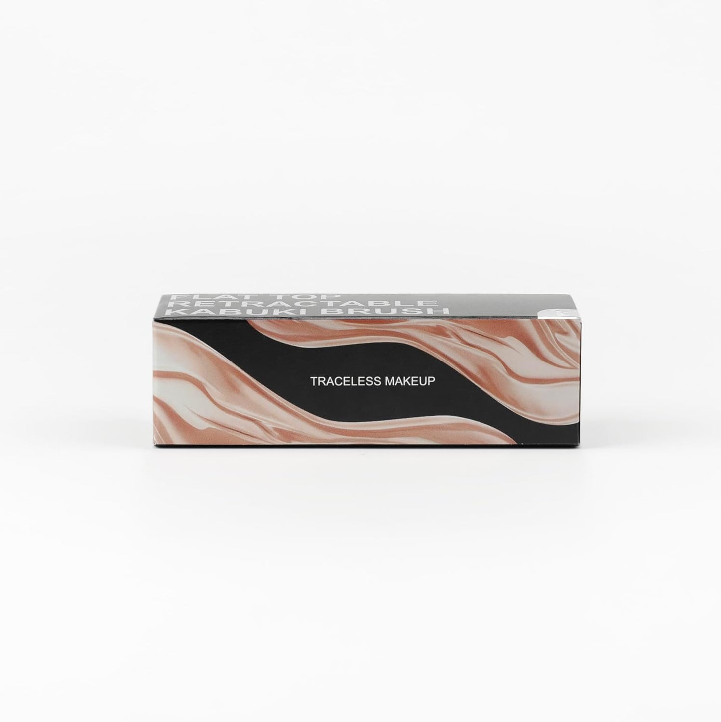 Retractable Foundation Self Tanner Brush Flat Top Kabuki Brush for Liquid, Cream