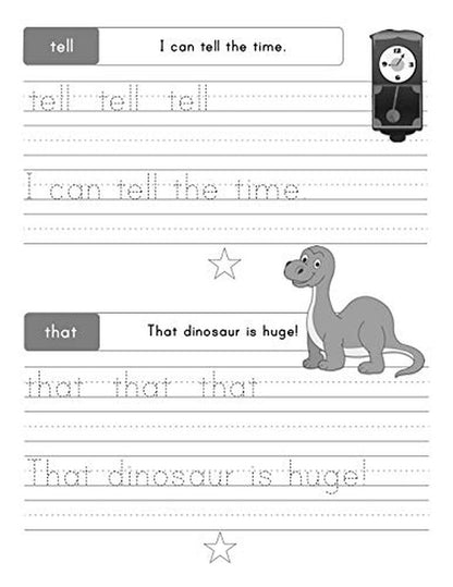 200 Essential Sight Words for Kids Learning to Write and Read: Activity Workbook