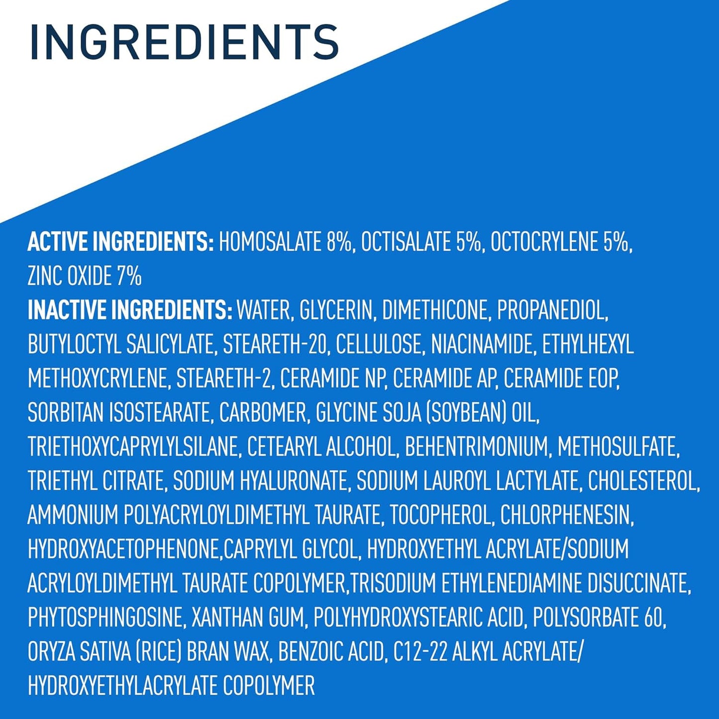 AM Facial Moisturizing Lotion SPF 50, Face Moisturizer with SPF, Hyaluronic Acid