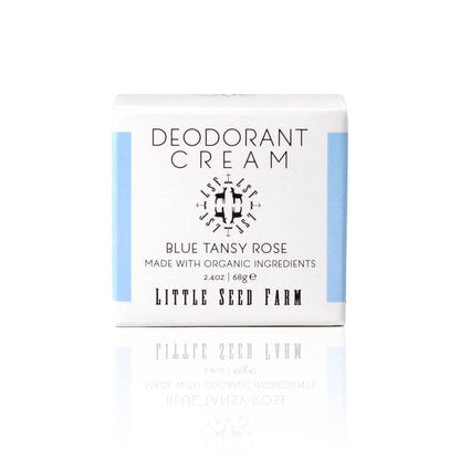 All Natural Deodorant Cream, Aluminum Free Deodorant for Women or Men - Blue Tan