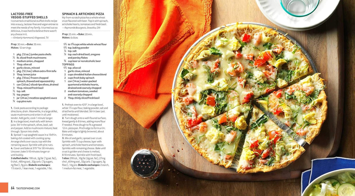 Taste of Home Vegetarian Made Easy: 335 Delicious Meatless Recipes with Tips for