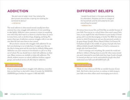 The College Survival Guide for Christian Women: 5-Minute Devotions for Strength,