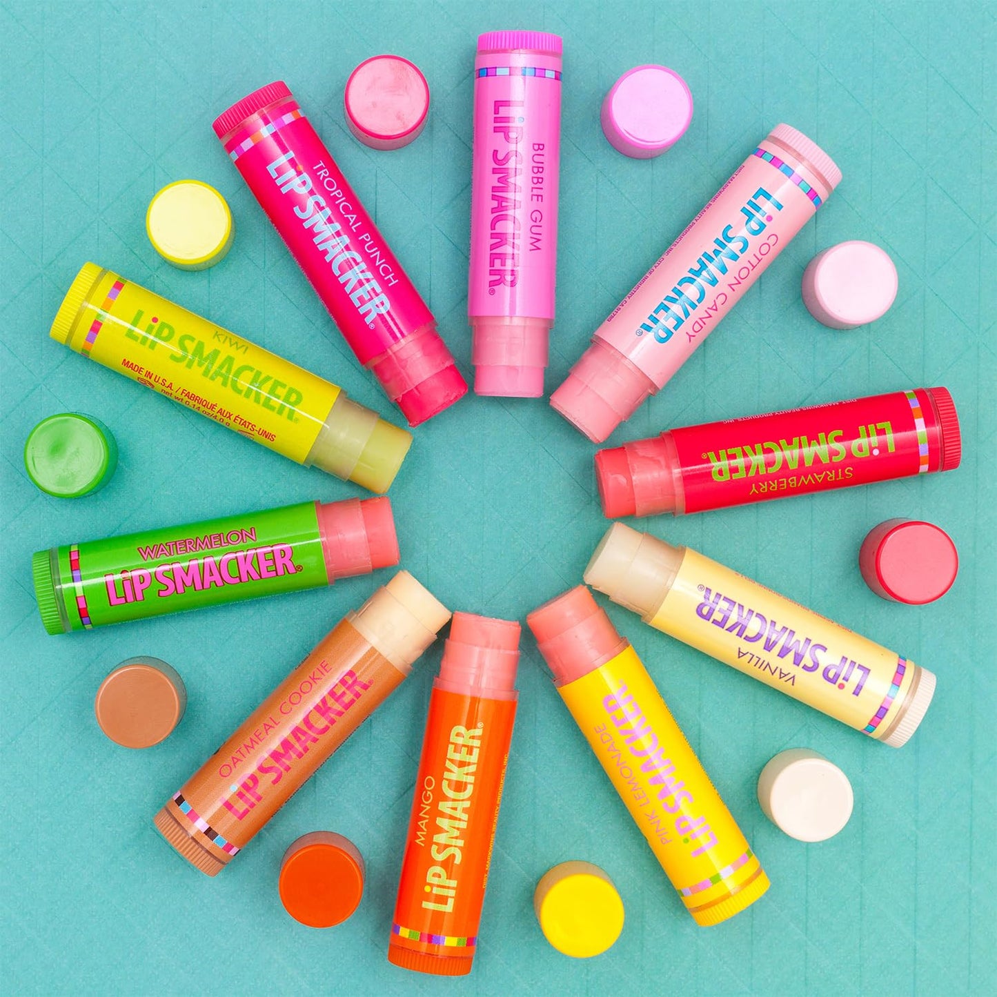 Original & Best Party Pack - 10 Moisturizing Lip Balms, Classic Flavors, Hydrati