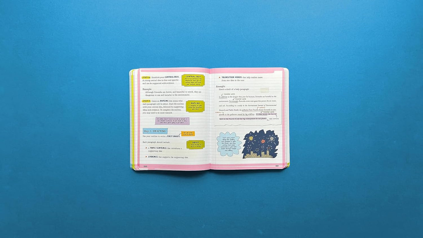 The Big Fat Middle School English Language Arts Workbook: 100+ ELA Practice Exer