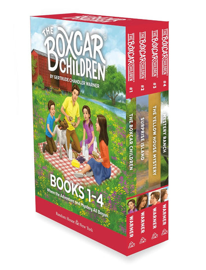 The Boxcar Children Mysteries Boxed Set 1-4: the Boxcar Children; Surprise Islan