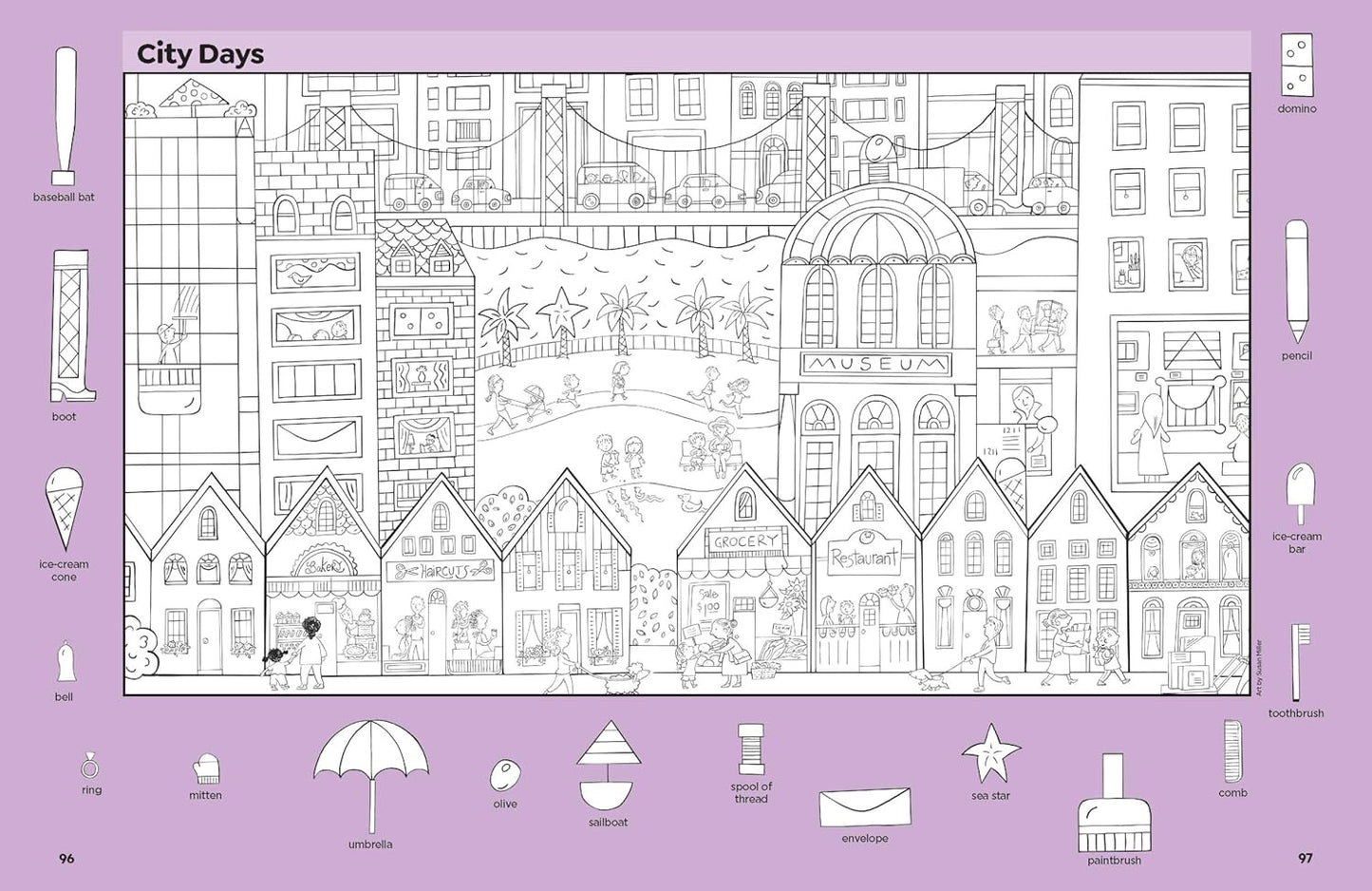 Travel Puzzles: Kids Travel Activity Book with over 100 Hidden Picture Puzzles,