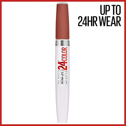 Super Stay 24, 2-Step Liquid Lipstick Makeup, Long Lasting Highly Pigmented Colo