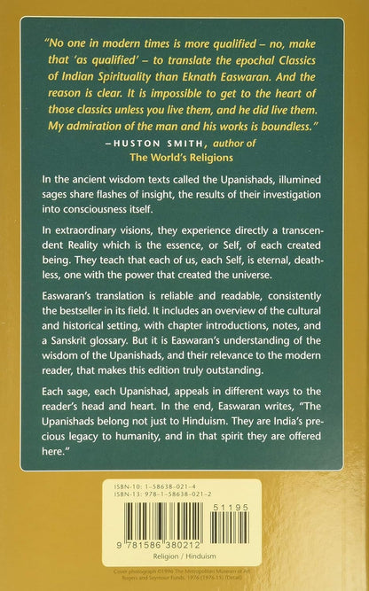 The Upanishads (Easwaran'S Classics of Indian Spirituality, 2)