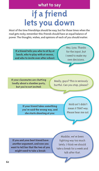 A Smart Girl'S Guide: Knowing What to Say: Finding the Words to Fit Any Situatio