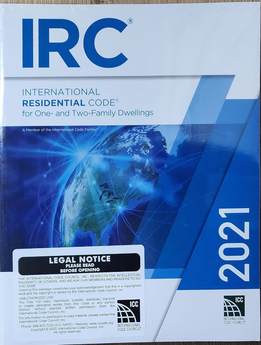 2021 International Residential Codeâ (International Code Council Series)