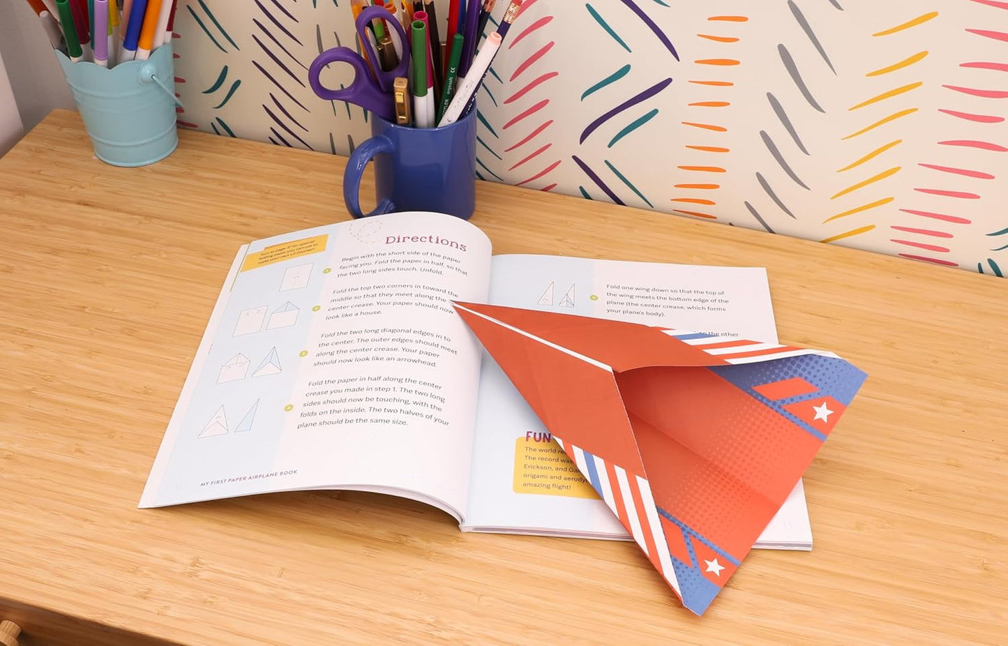 My First Paper Airplane Book: Fun Designs and Easy Tear-Out Pages for Kids!