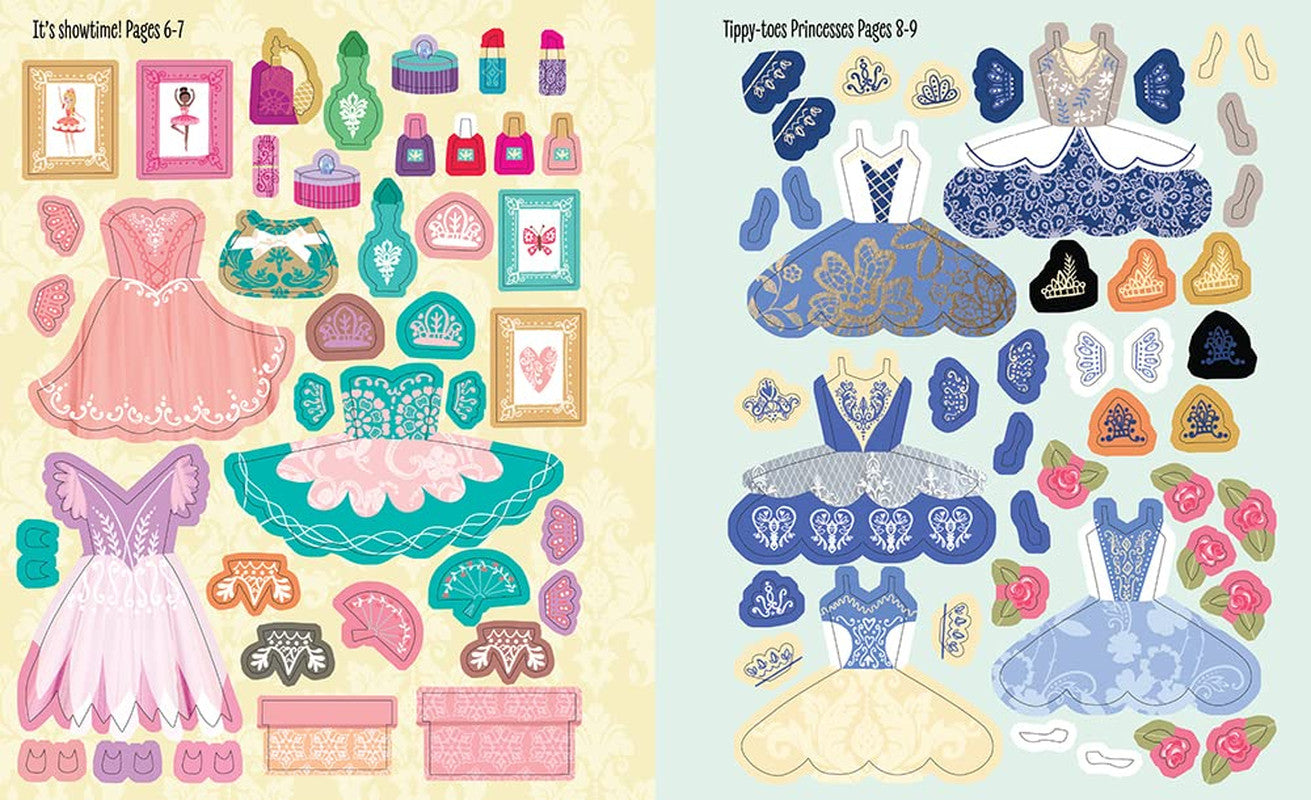 My Sticker Dress-Up: Dancers: Awesome Activity Book with 350+ Stickers for Unlim