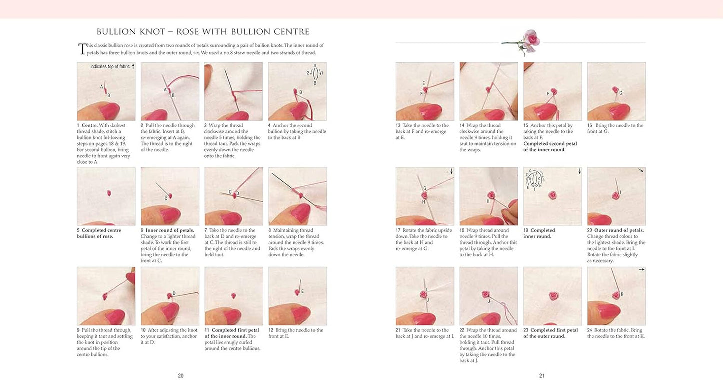 A-Z of Embroidery Stitches: a Complete Manual for the Beginner through to the Ad