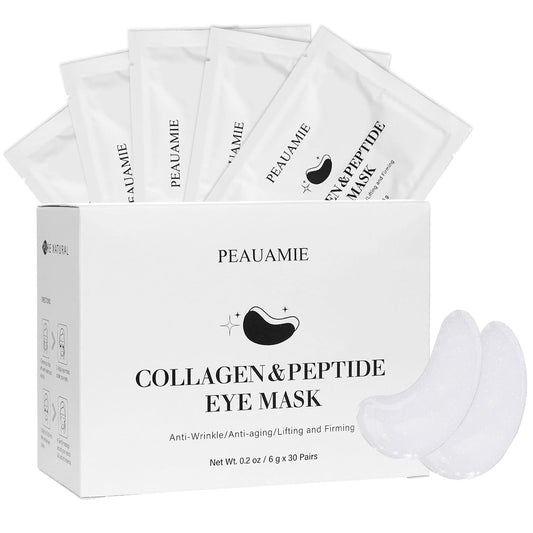 Under Eye Patches with Collagen and Peptide Eye Mask for Dark Circles and Puffin
