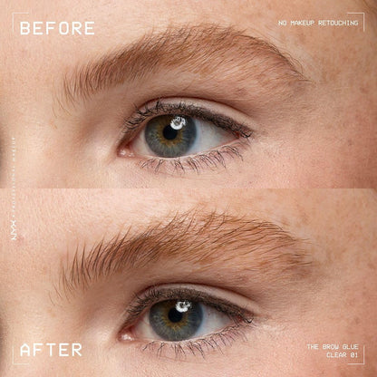 the Brow Glue, Extreme Hold Eyebrow Gel - Clear