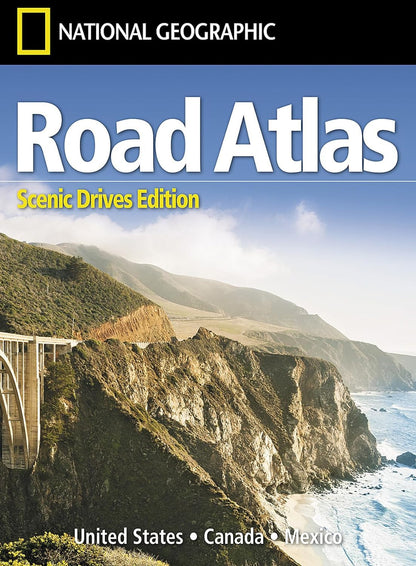 National Geographic Road Atlas 2026: Scenic Drives Edition [United States, Canad