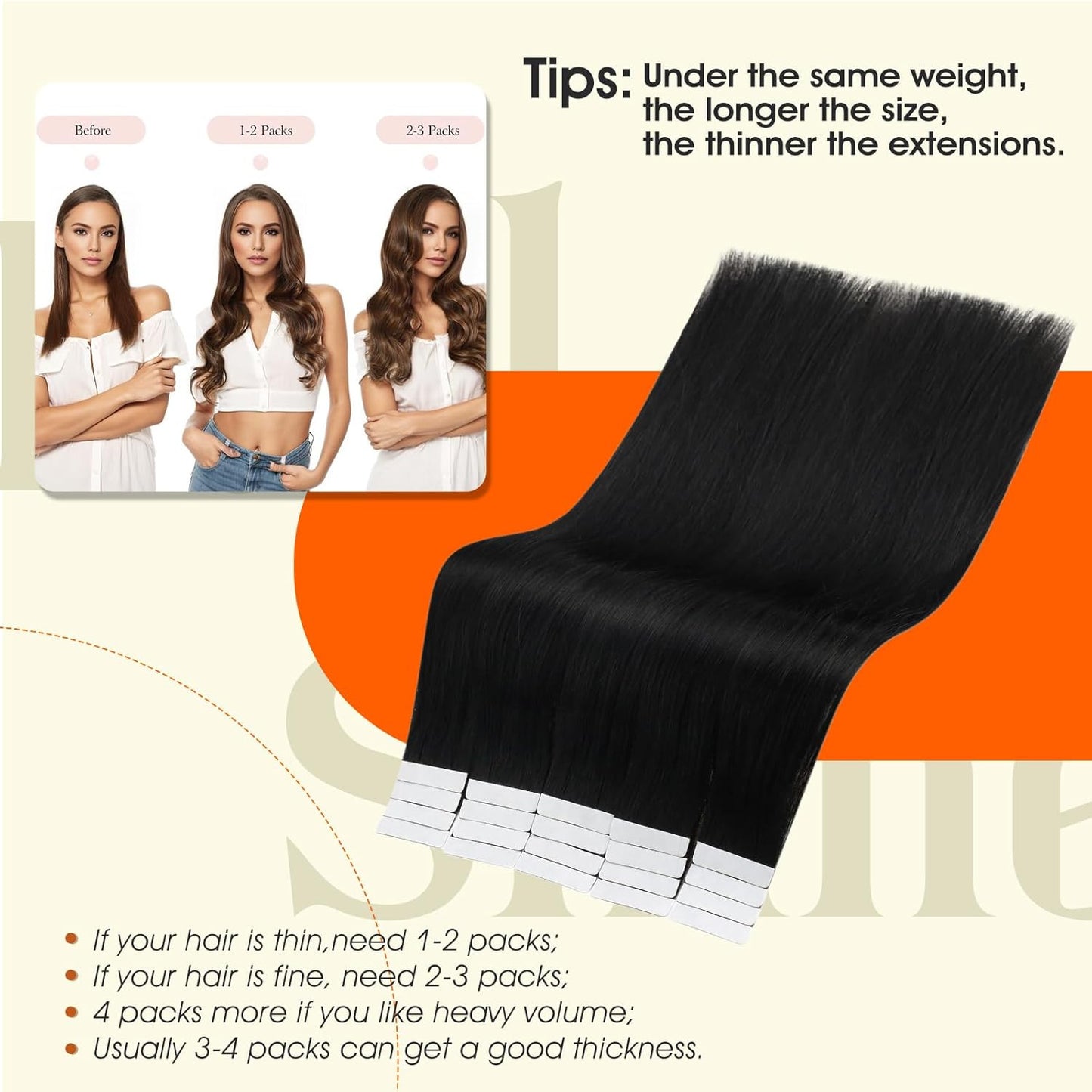 Tape in Hair Extensions Human Hair 18Inch Seamless Skin Weft Pu Tape Ins Human H