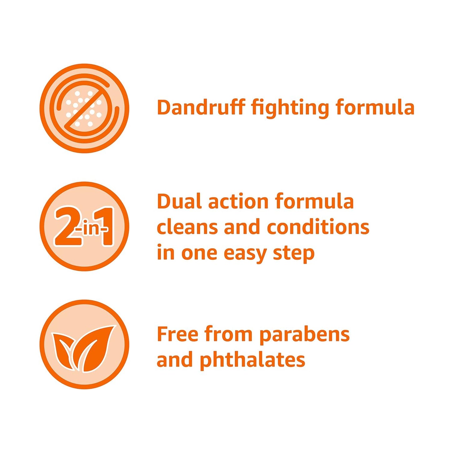 2-In-1 Dandruff Shampoo and Conditioner, Gentle, Ph Balanced, 12.5 Fl Oz (Pack o