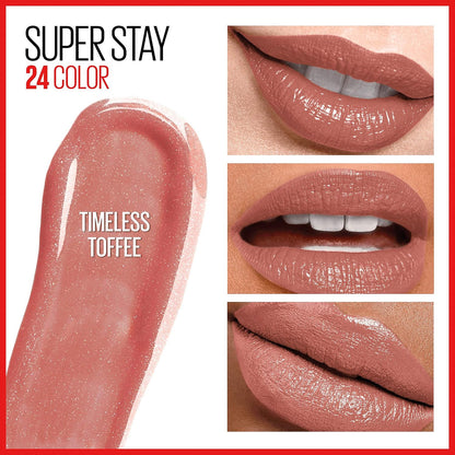 Super Stay 24, 2-Step Liquid Lipstick Makeup, Long Lasting Highly Pigmented Colo