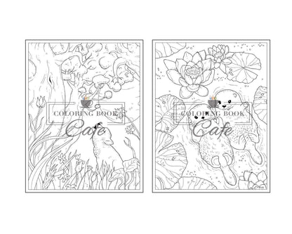 100 Baby Animals: a Coloring Book Featuring 100 Incredibly Cute and Lovable Baby