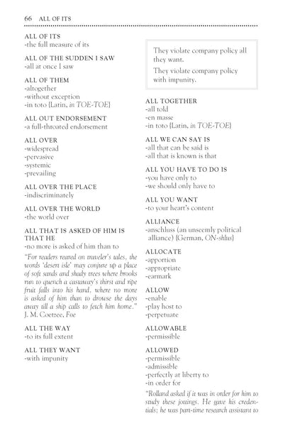 The Well-Spoken Thesaurus: the Most Powerful Ways to Say Everyday Words and Phra