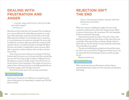 The College Survival Guide for Christian Men: 5-Minute Devotions for Strength, R