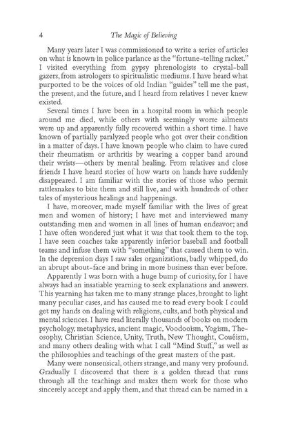 The Magic of Believing: the Classic Guide to Unlocking the Power of Your Mind