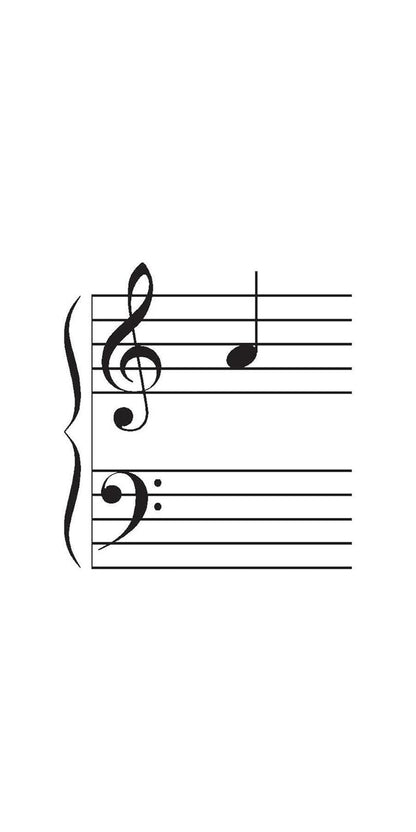 Music Flash Cards Set a | Color-Coded Piano Theory Flashcards for Kids and Begin