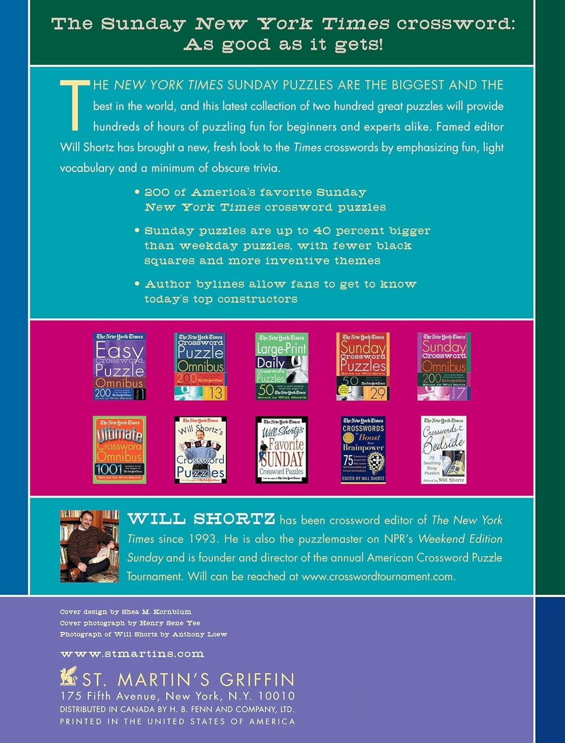 The New York Times Sunday Crossword Omnibus Volume 8 (New York Times Sunday Cros