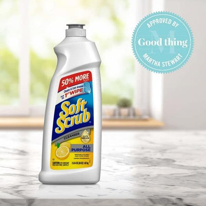 All Purpose Cleaner, Surface Cleanser, Lemon, 36 Fluid Ounces, 6 Count